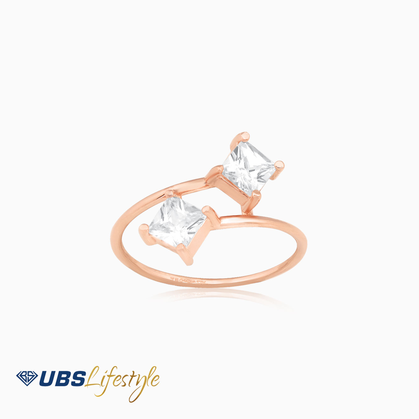 UBS Cincin Emas Rachel Rose - Cc15636 - 17K