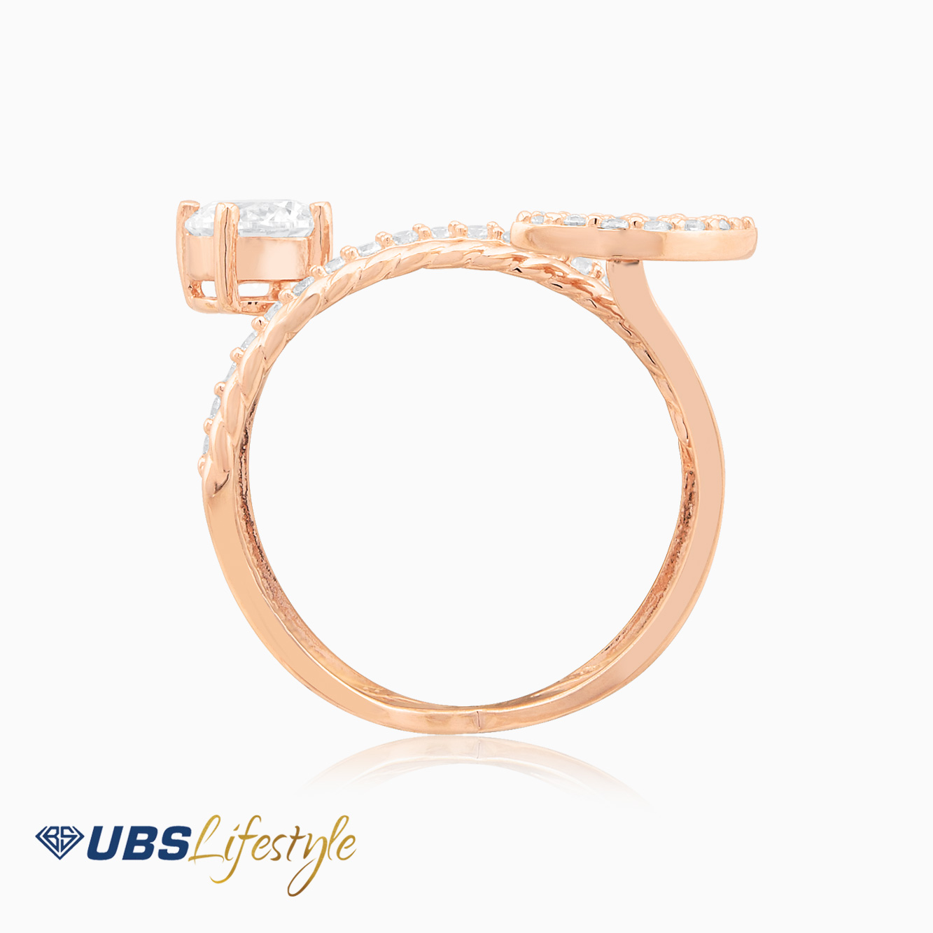 UBS Cincin Emas Rachel Rose - Cc15647 - 17K