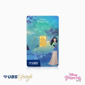 UBS Logam Mulia Disney Princess Mulan 2 GR