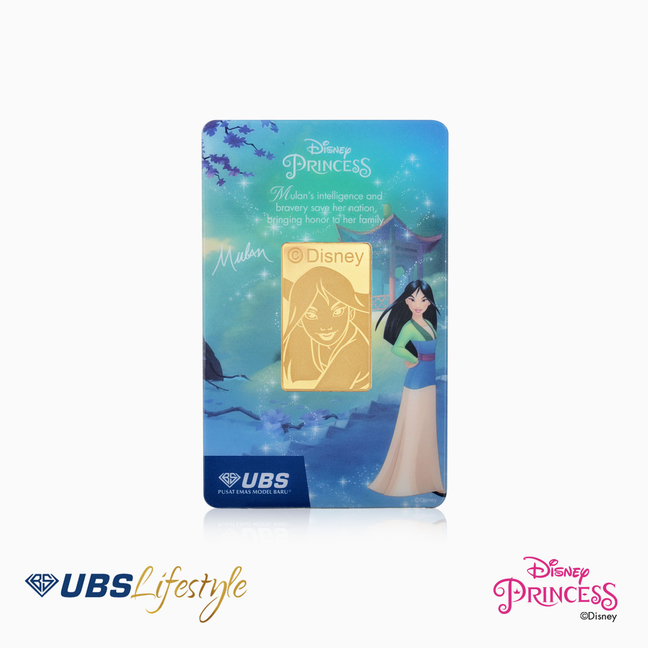 UBS Logam Mulia Disney Princess Mulan 10 Gr | UBSLifestyle – Perhiasan ...