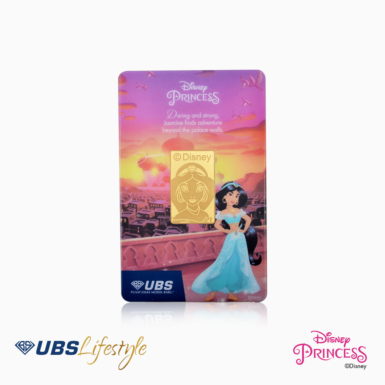 UBS Logam Mulia Disney Princess Jasmine 5 Gr