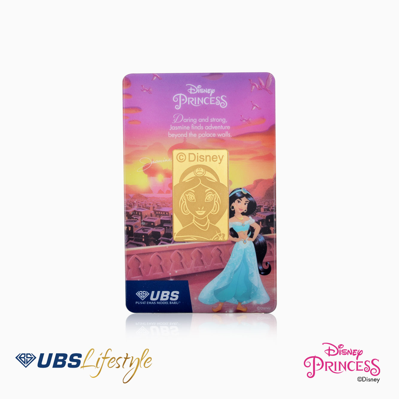 UBS Logam Mulia Disney Princess Jasmine 10 Gr