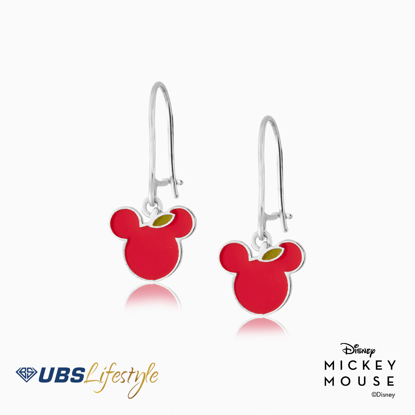 UBS Anting Emas Disney Mickey & Minnie Mouse - Aay0051 - 17K