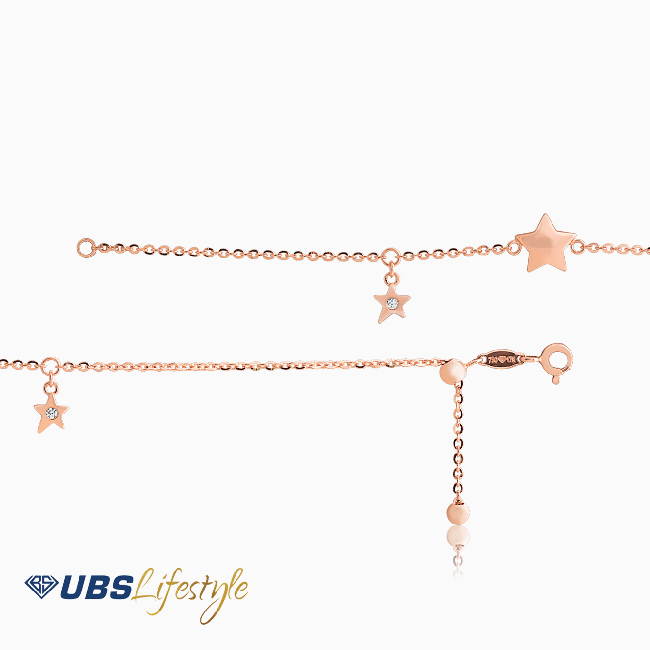 UBS Gelang Emas Millie Molly - Kgv6228 - 17K