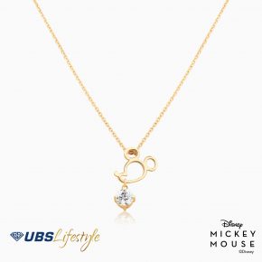 UBS Kalung Emas Disney Mickey Mouse - Kky0257 - 17K