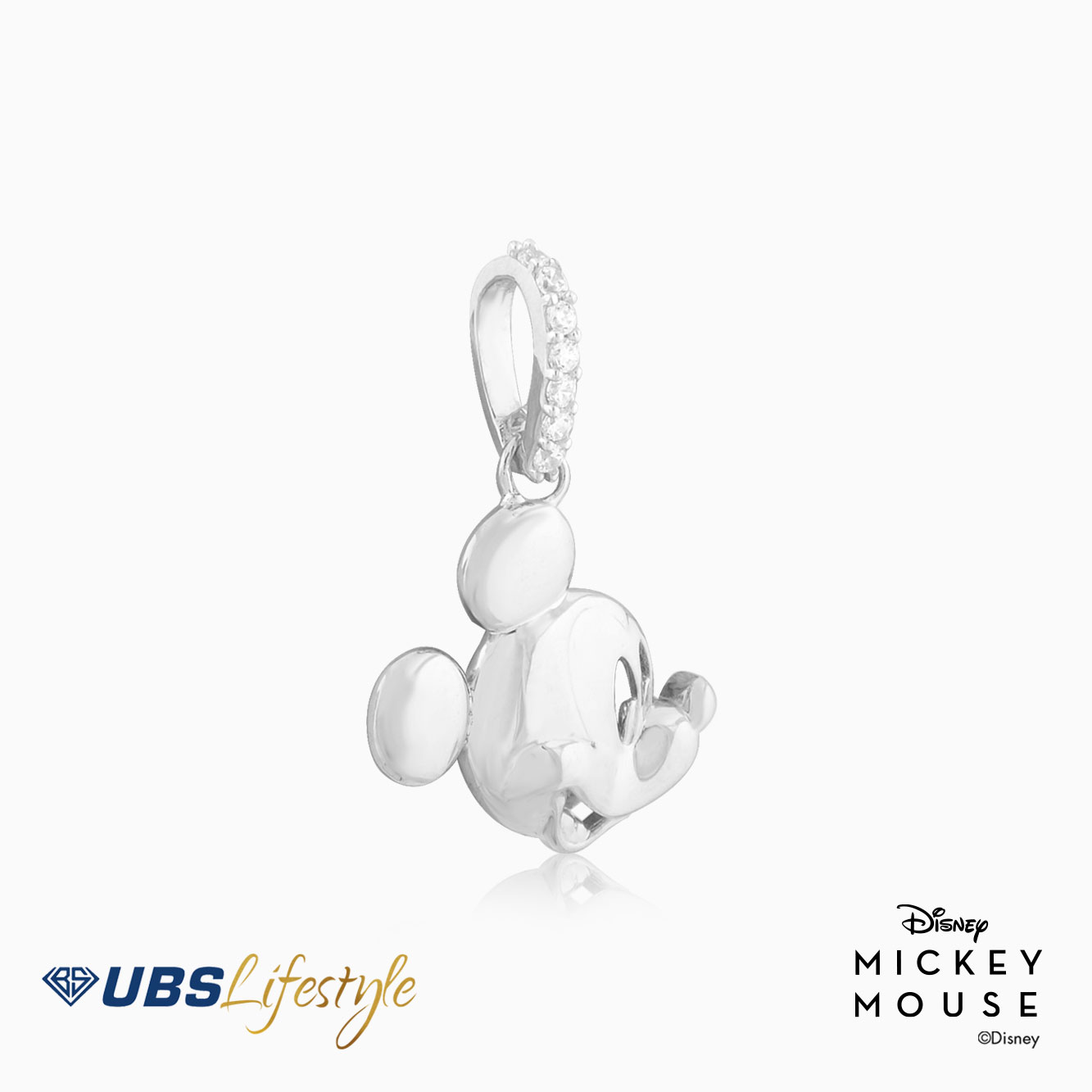 UBS Liontin Emas Disney Mickey Mouse - Cly0010 - 17K