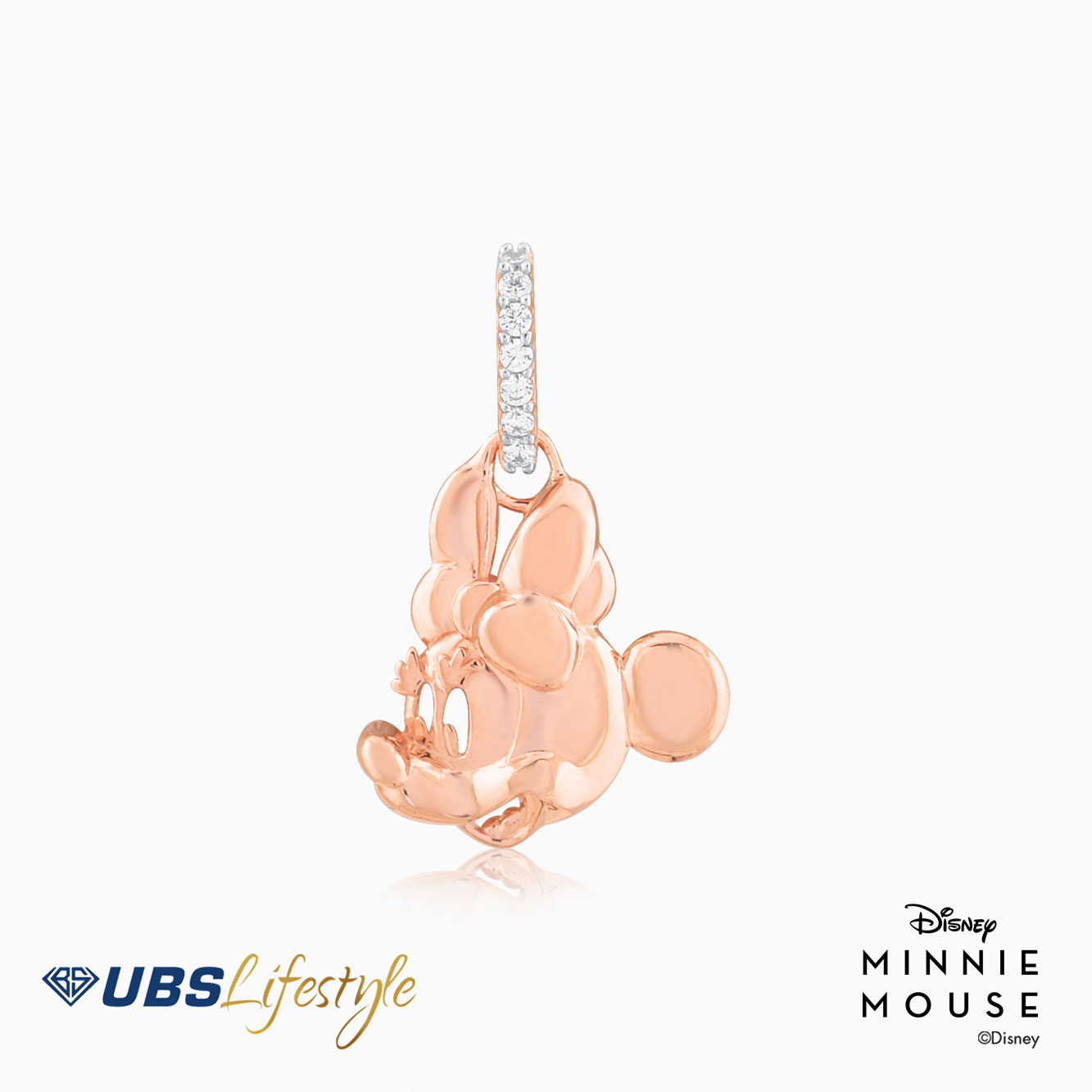 UBS Liontin Emas Disney Minnie Mouse - Cly0011 - 17K