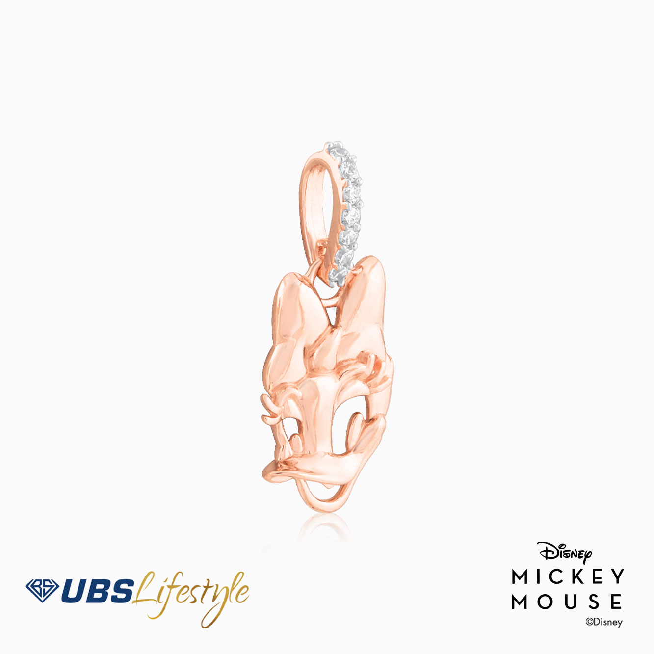 UBS Liontin Emas Disney Daisy Duck - Cly0013 - 17K