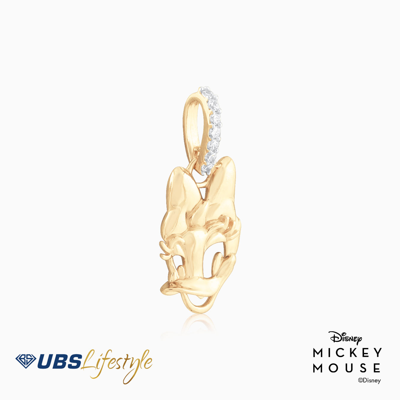 UBS Liontin Emas Disney Daisy Duck - Cly0013 - 17K