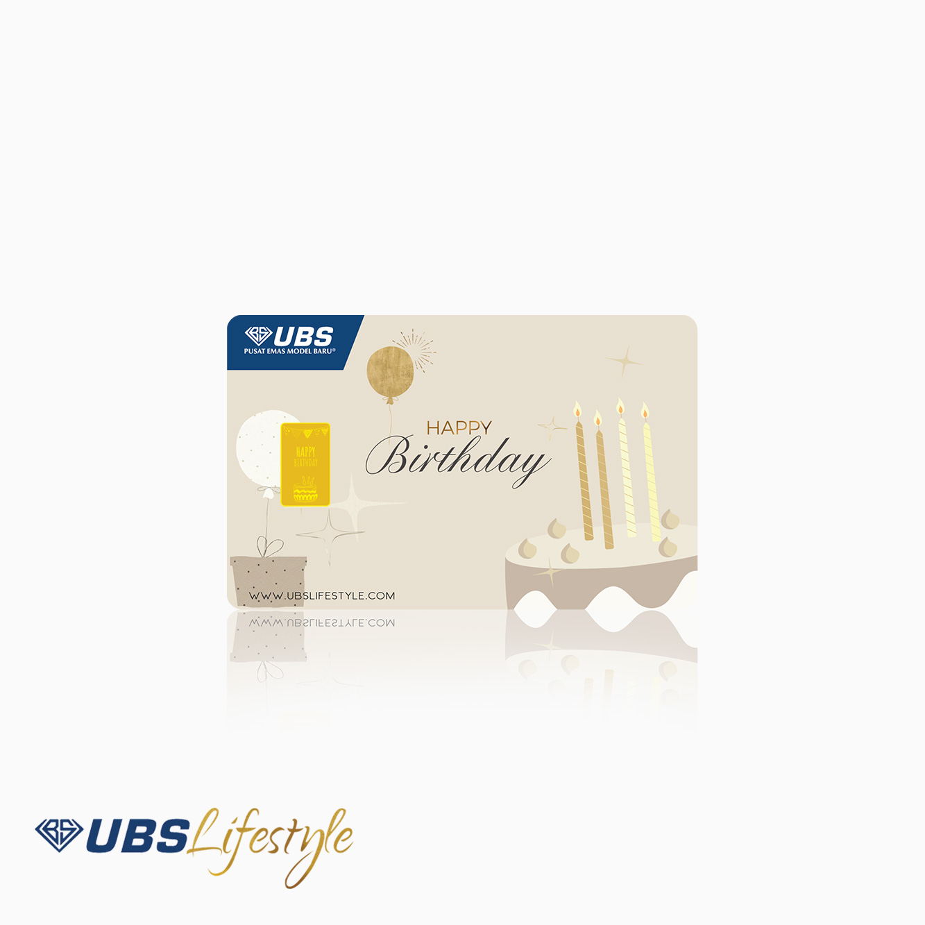 UBS Custom Happy Birthday Elegant