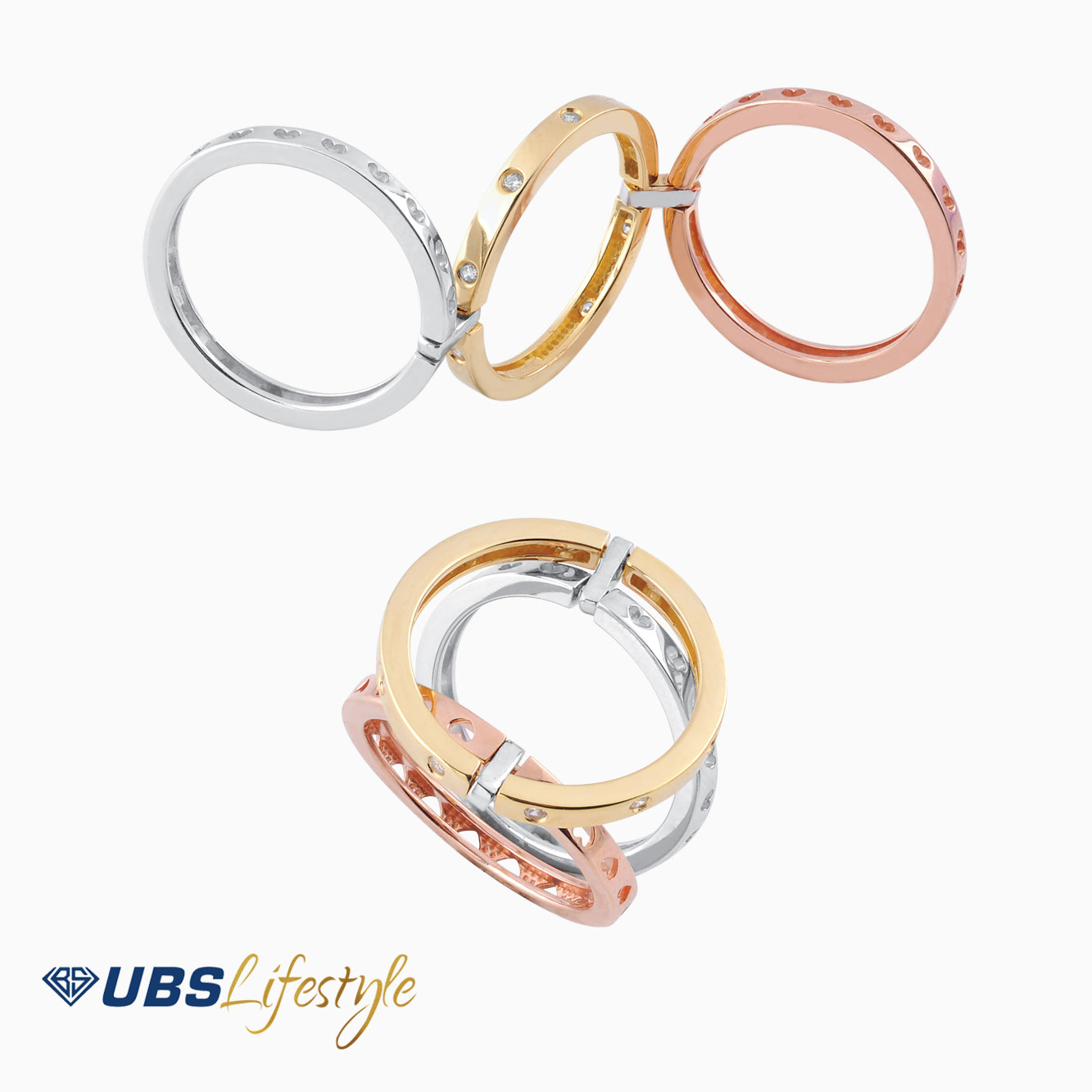 UBS Cincin Emas Foldyz - Cc15798 - 17K