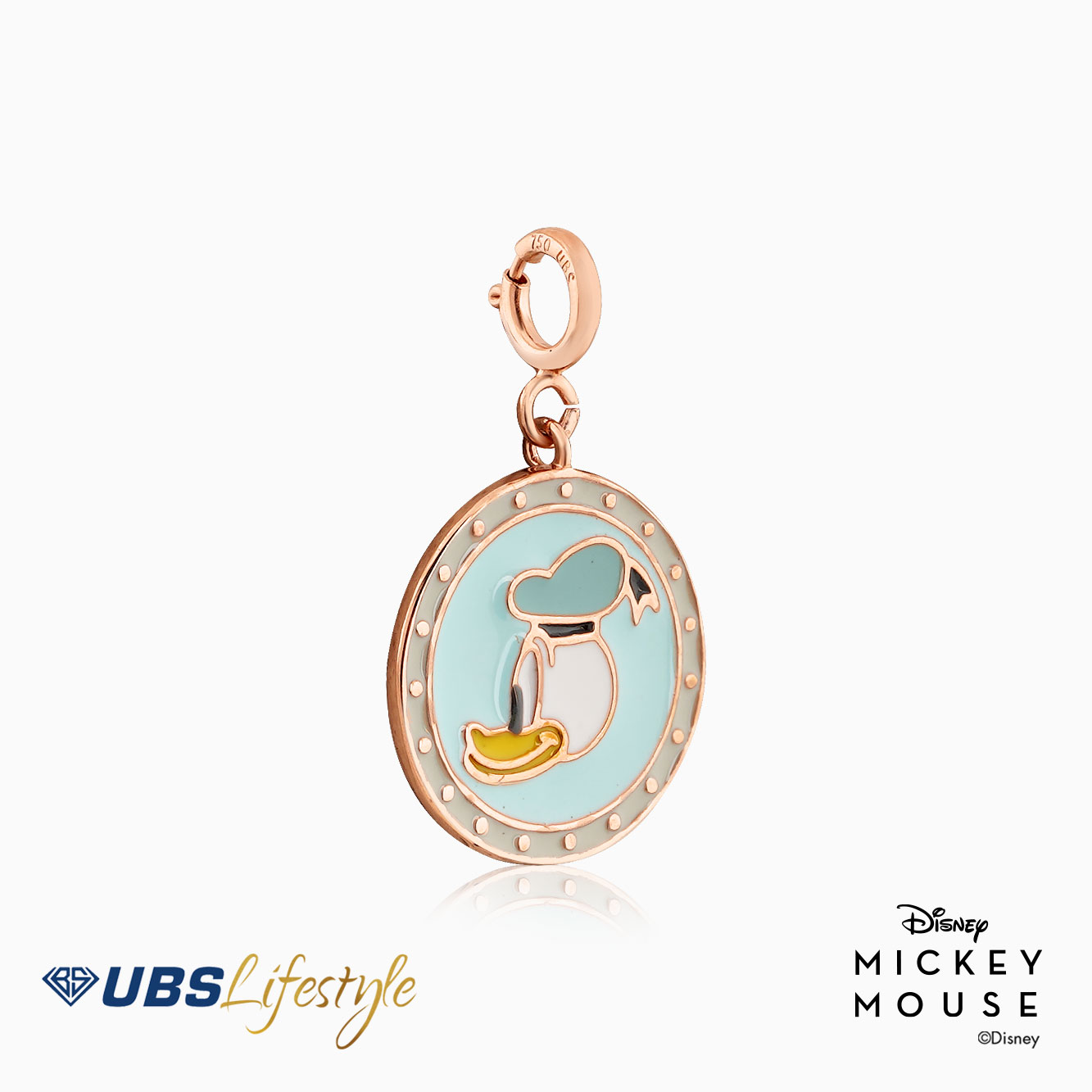 UBS Liontin Emas Disney Donald Duck - Cmy0049 - 17K