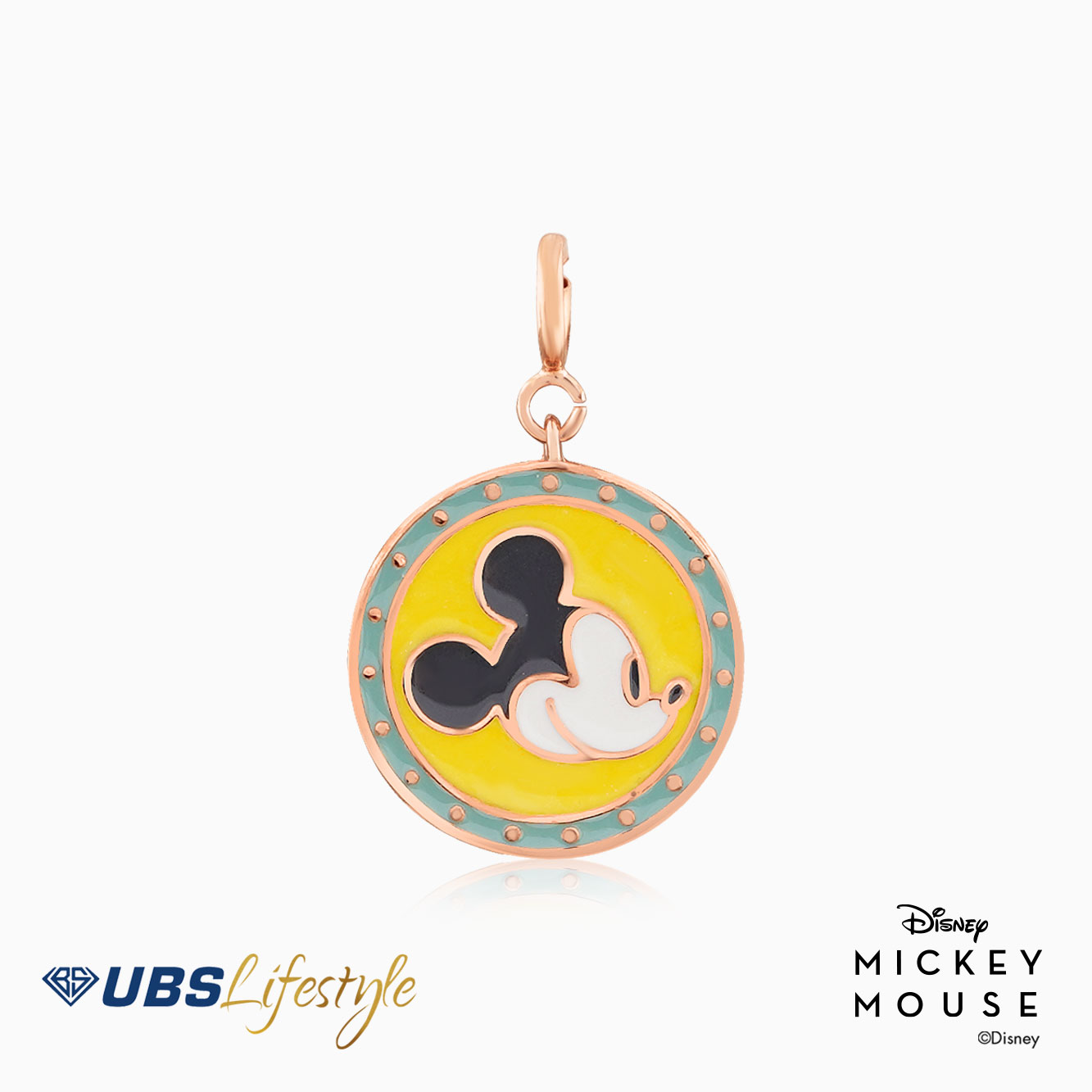 UBS Liontin Emas Disney Mickey Mouse - Cmy0051 - 17K