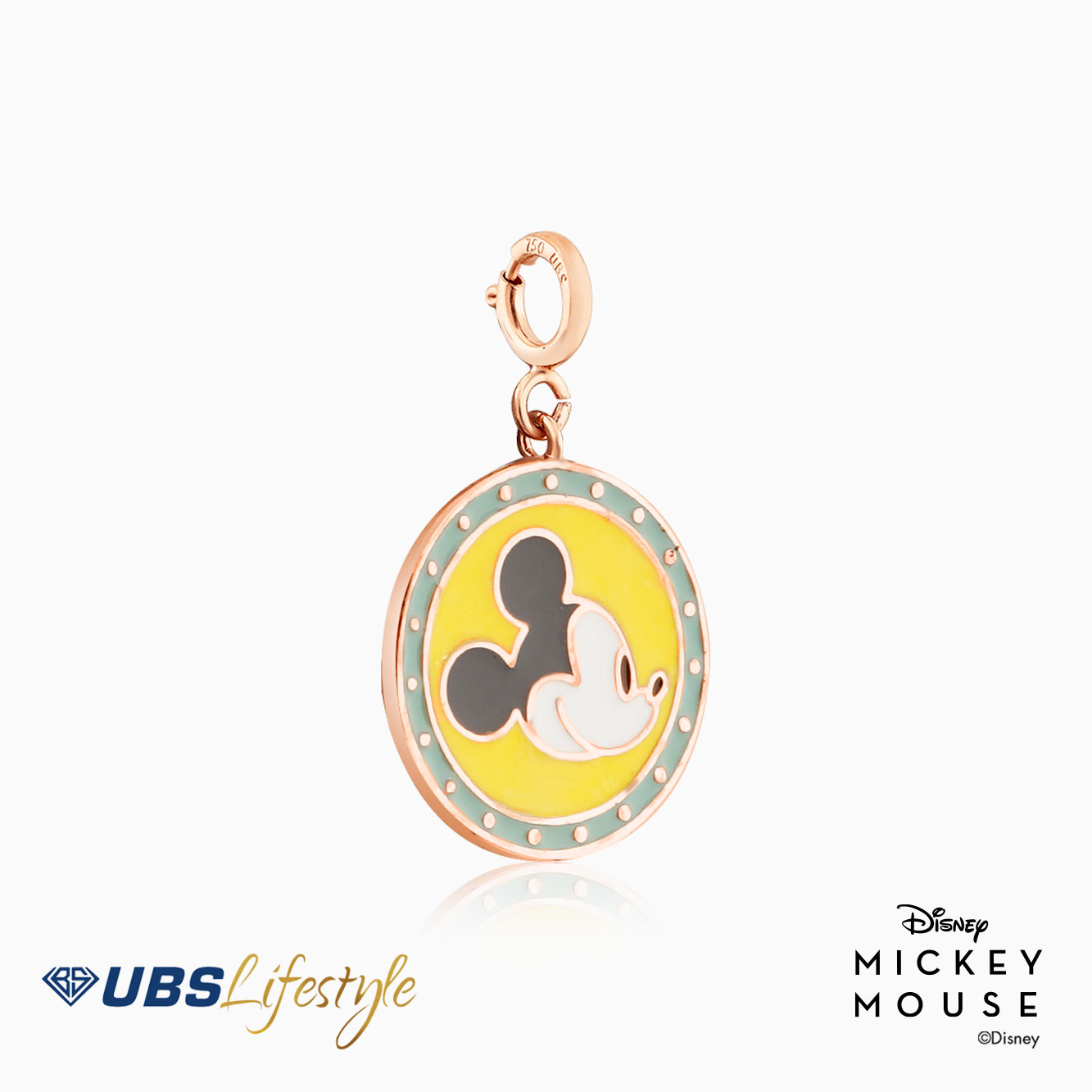 UBS Liontin Emas Disney Mickey Mouse - Cmy0051 - 17K