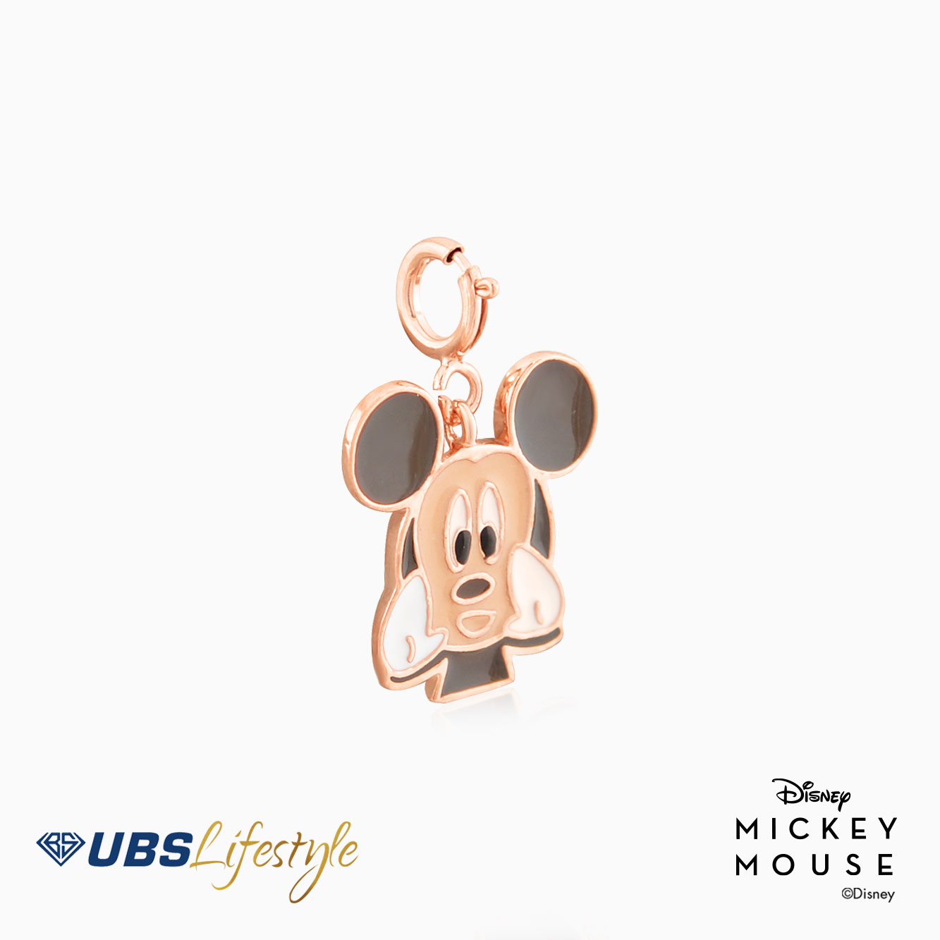 UBS Liontin Emas Disney Mickey Mouse - Cmy0065 - 17K