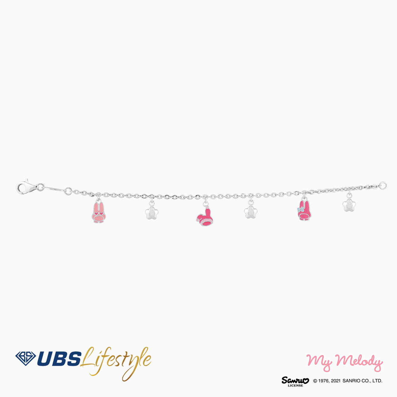 UBS Gelang Emas Anak Sanrio Hello Kitty - Hgz0039 - 17K