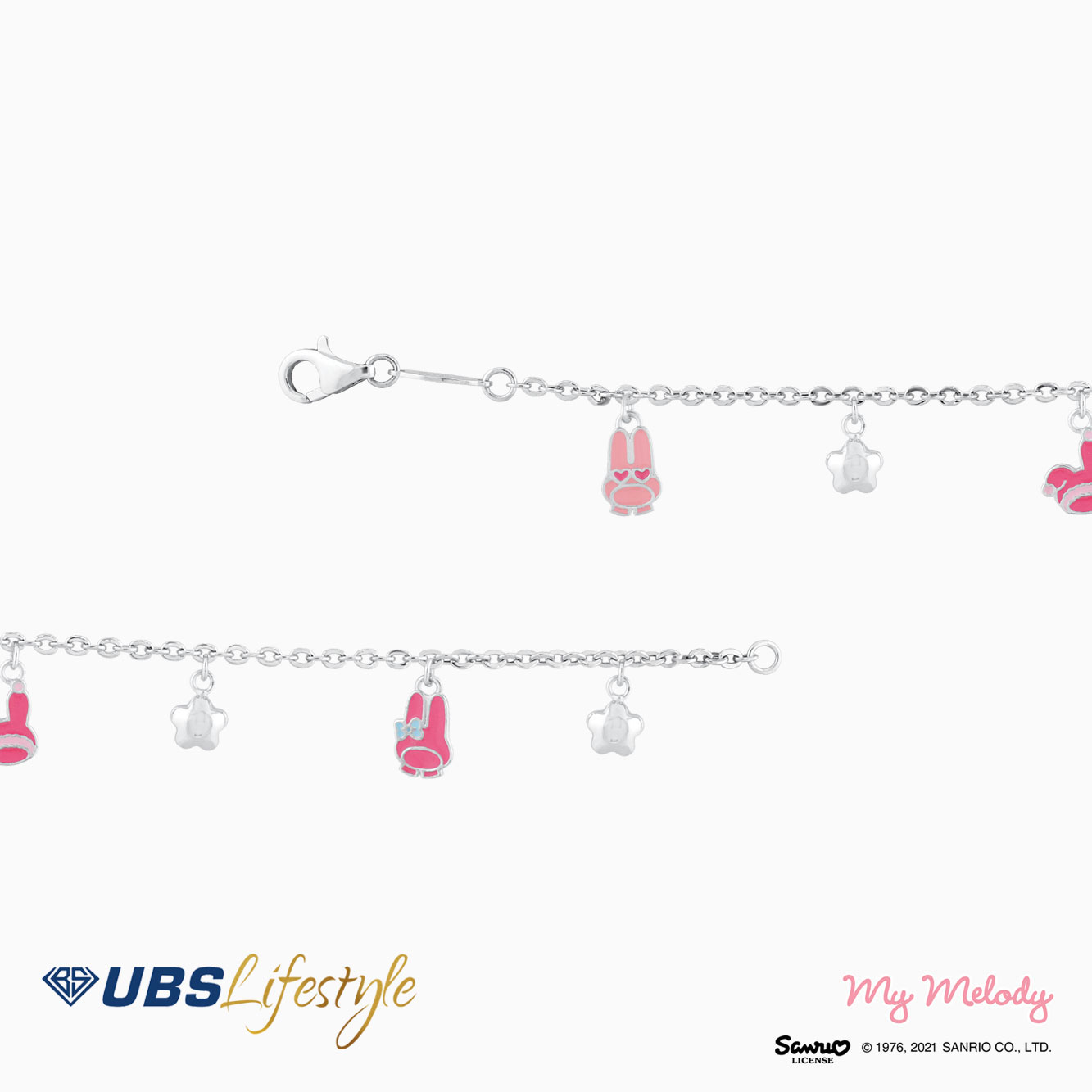 UBS Gelang Emas Anak Sanrio Hello Kitty - Hgz0039 - 17K