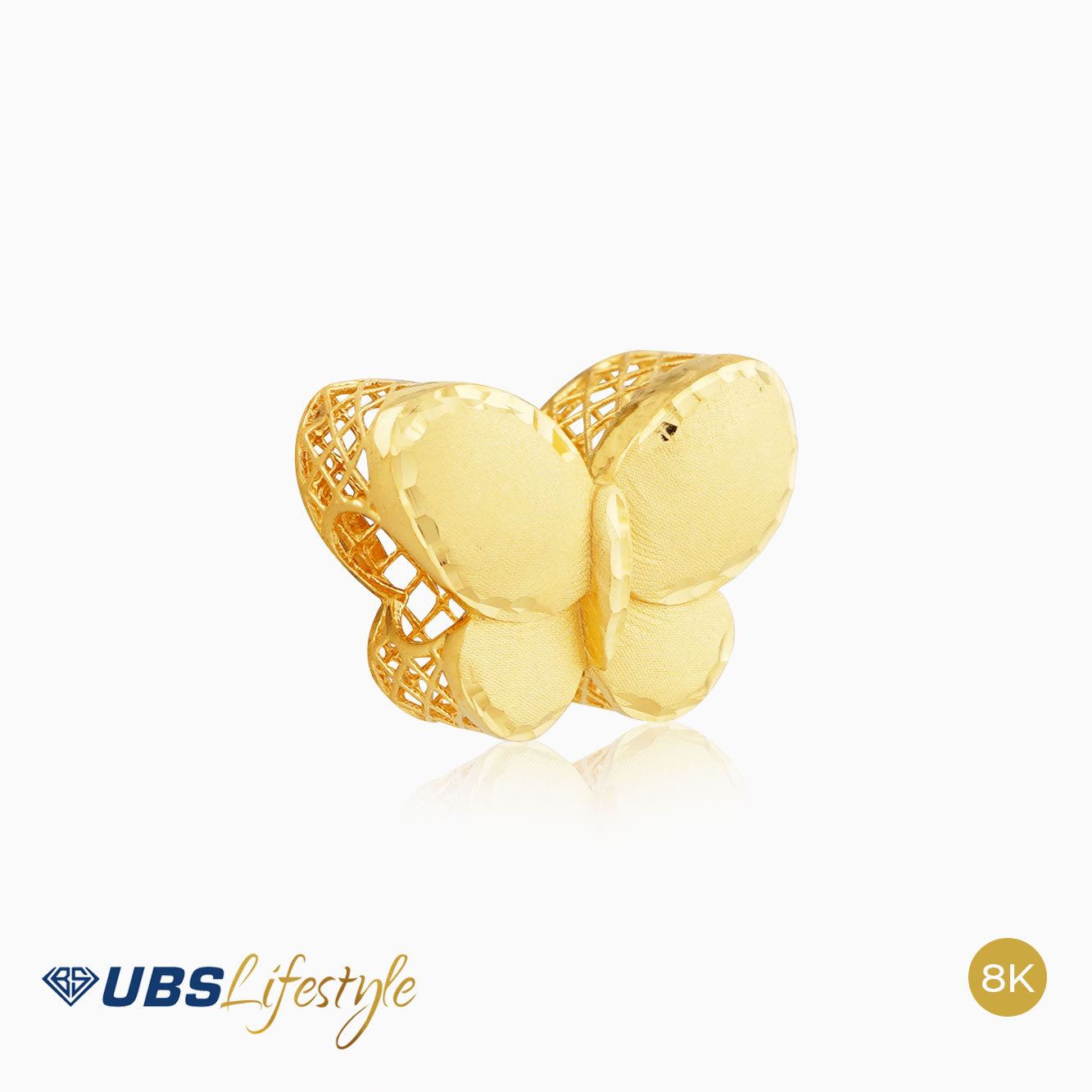 UBS Liontin Emas Sakura - Cdm0108 - 8K