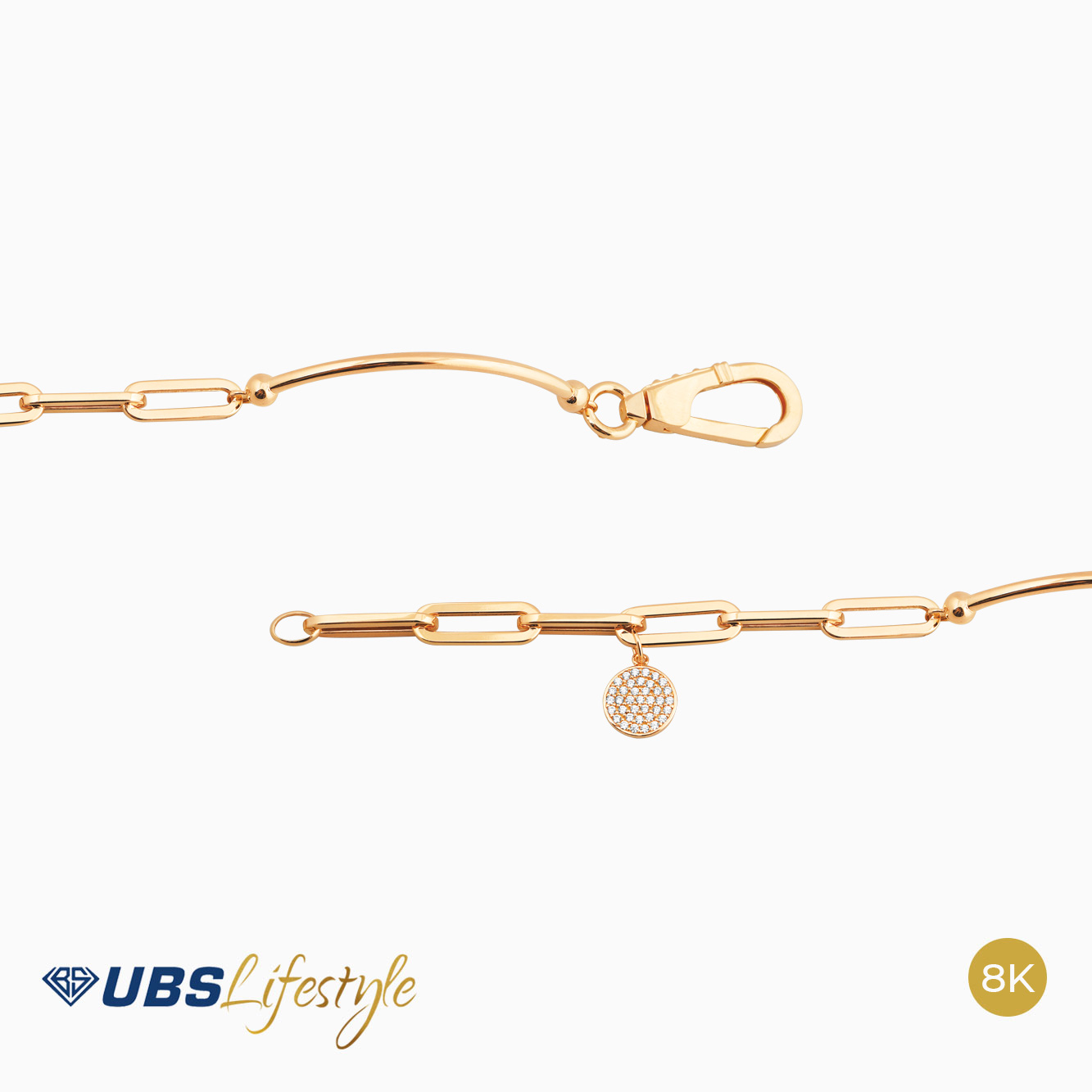 UBS Gelang Emas Fancy - Hgv6112 - 8K