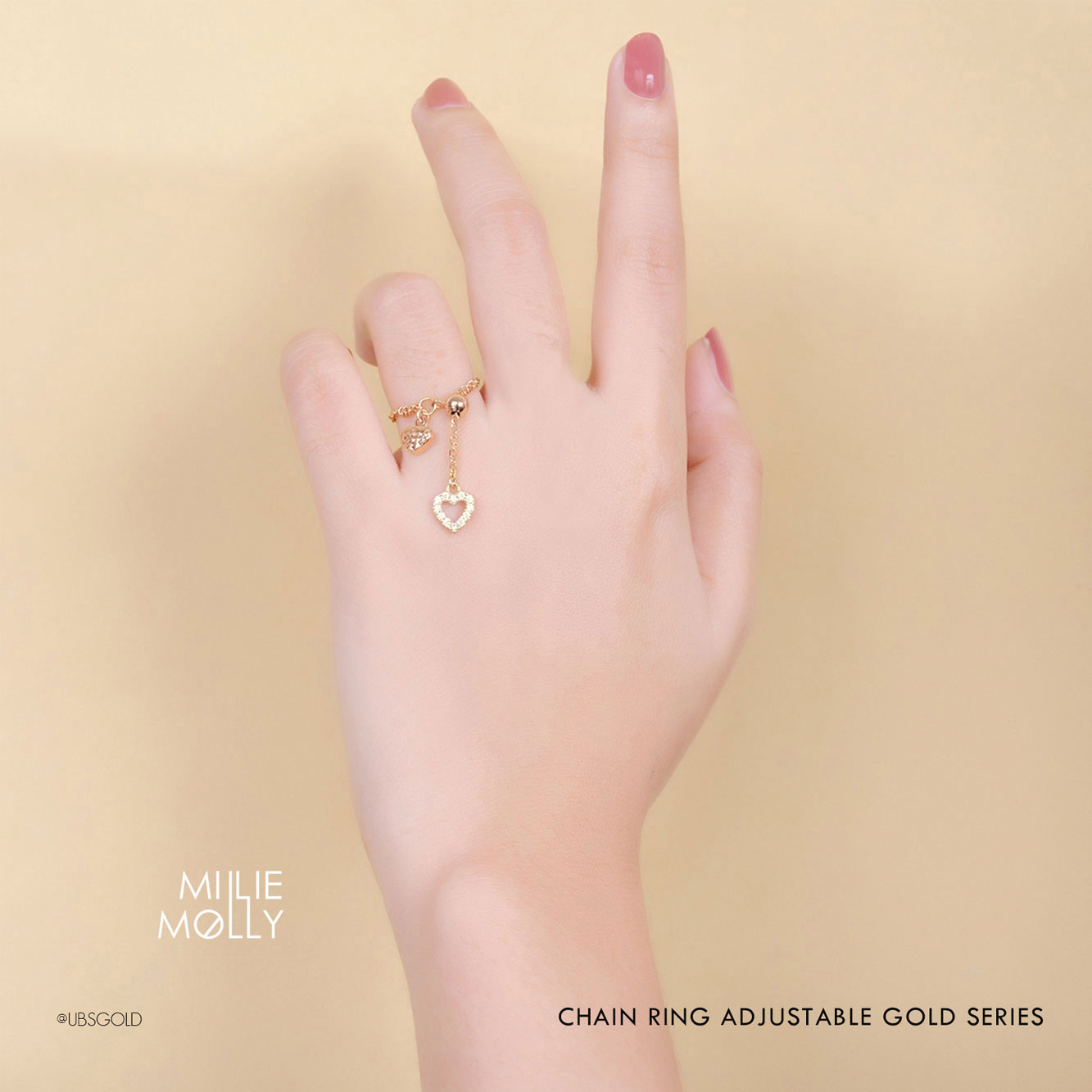 UBS Cincin Emas Millie Molly - Kcv0125 - 17K