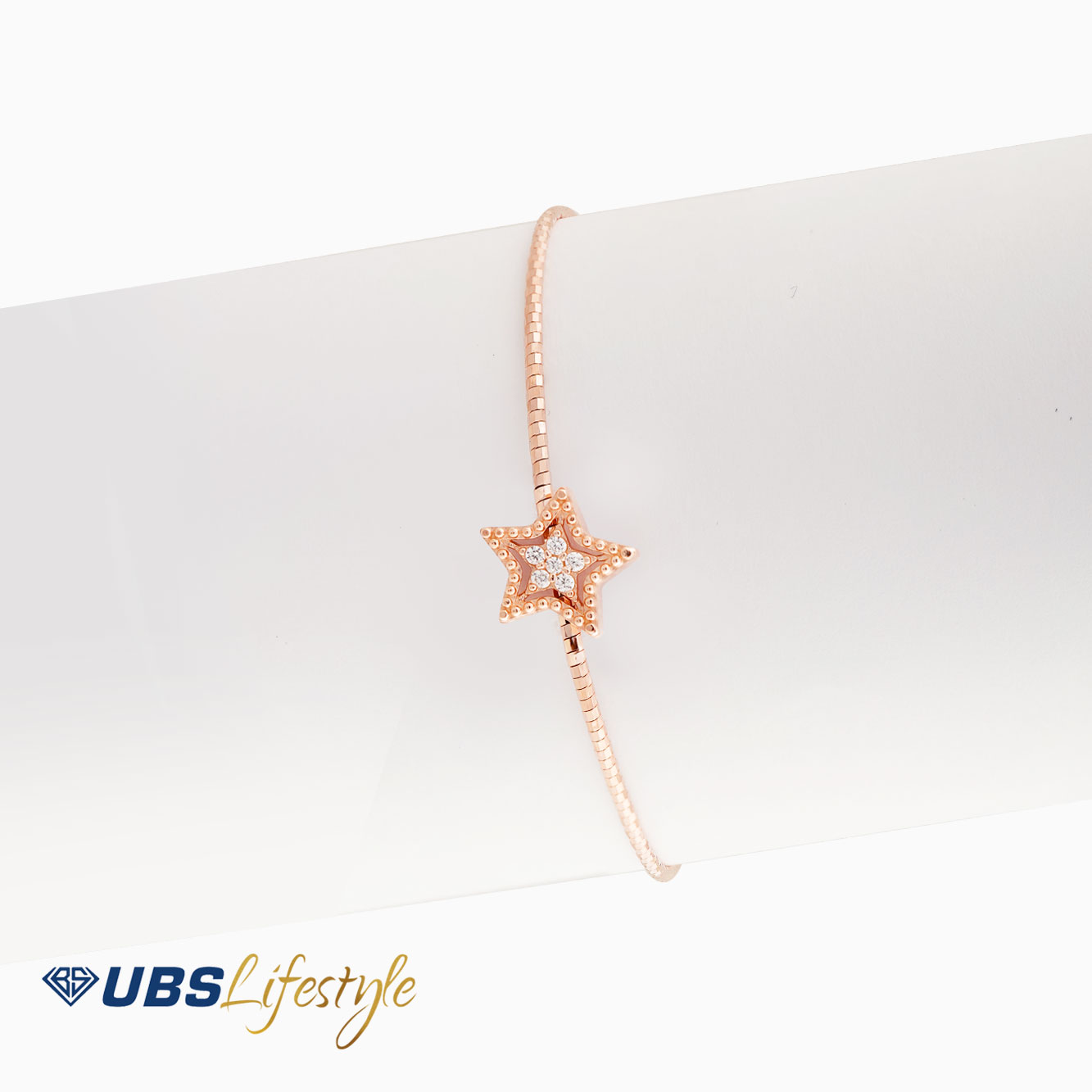 UBS Gelang Emas Eleztra - Kgv6485 - 17K