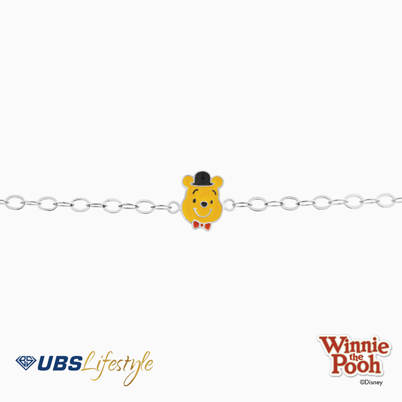 UBS Gelang Emas Anak Disney Winnie The Pooh - Kgy0065 - 17K