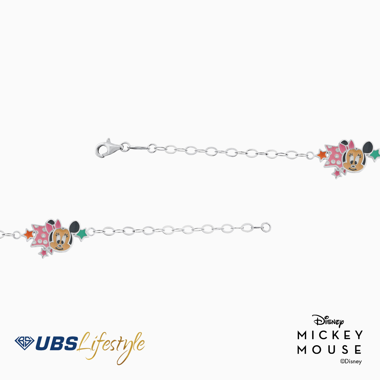UBS Gelang Emas Anak Disney Minnie Mouse - Kgy0069 - 17K