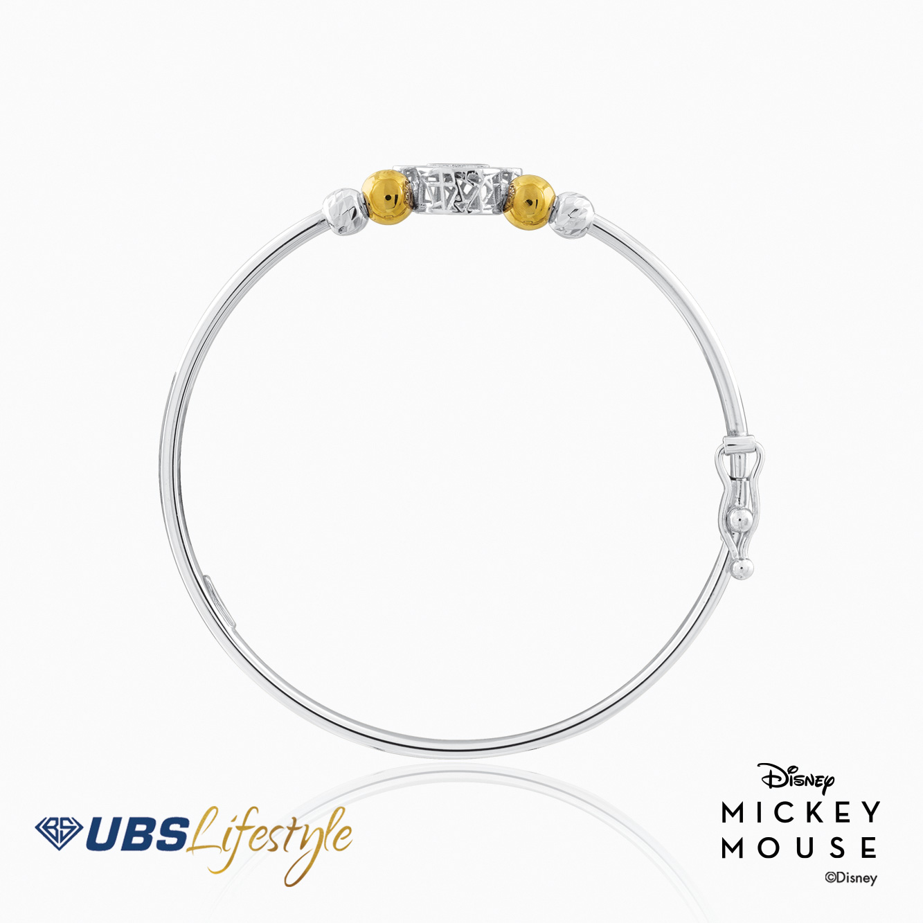 UBS Gelang Emas Bayi Disney Mickey & Minnie Mouse - Vgy0096 - 17K