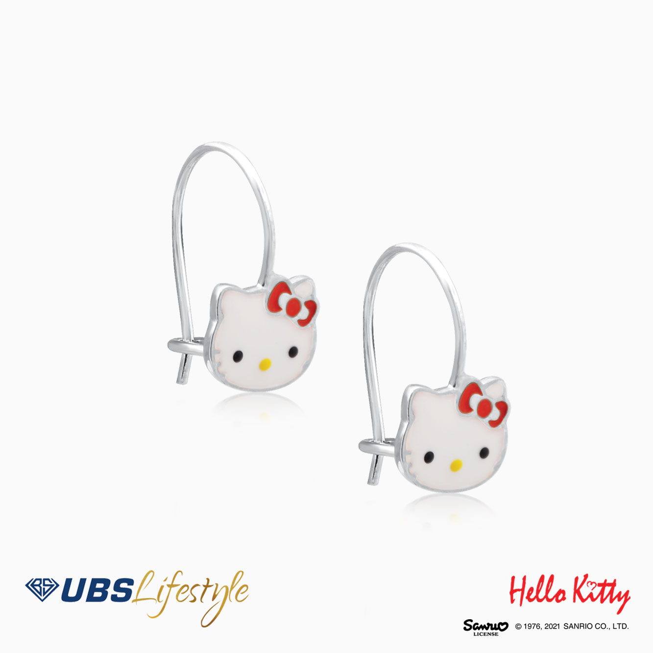 UBS Anting Emas Anak Sanrio Hello Kitty - Aaz0020 - 17K