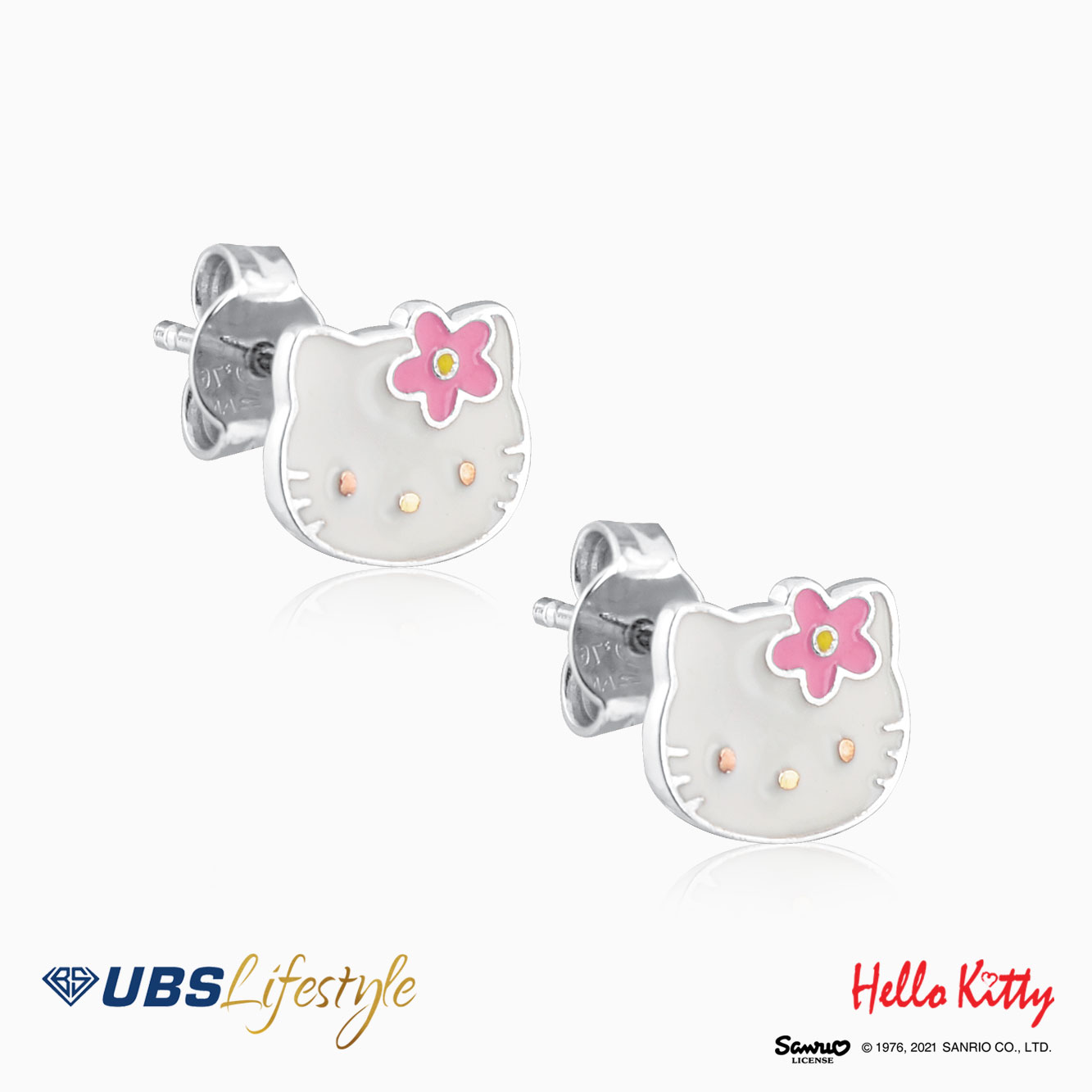 UBS Anting Emas Anak Sanrio Hello Kitty - Awz0002 - 17K