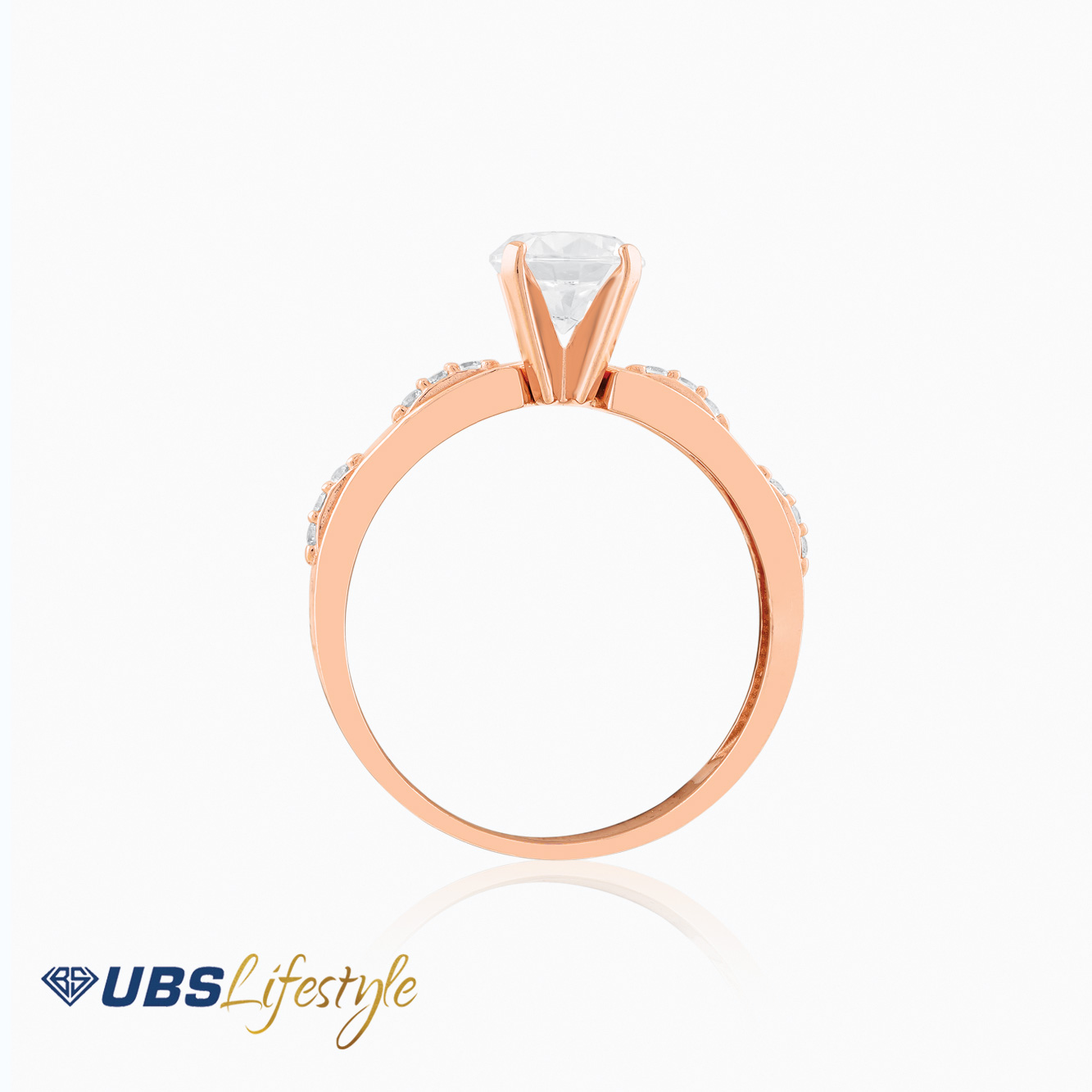 UBS Cincin Emas Solitaire - Cc15944 - 17K