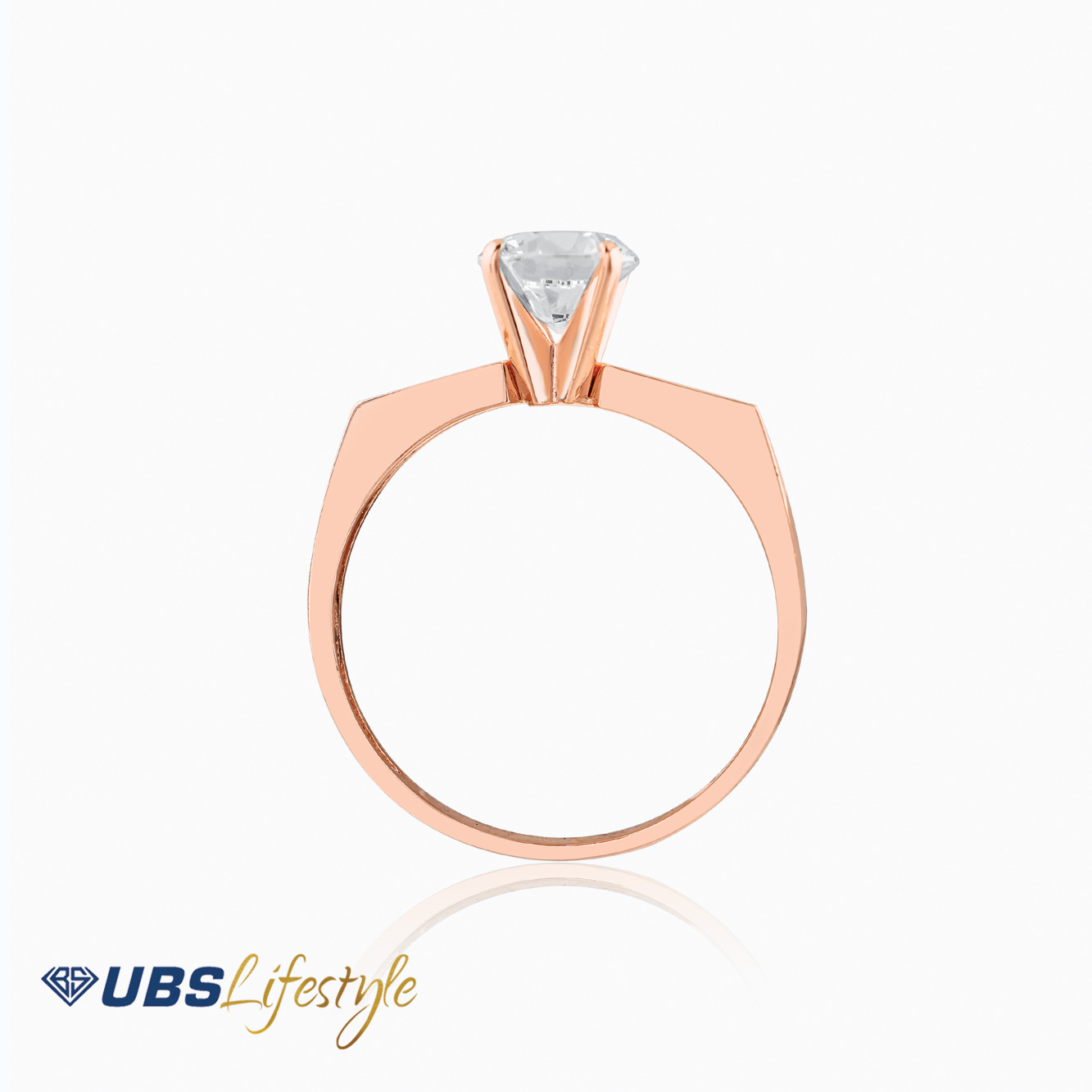 UBS Cincin Emas Solitaire - Cc15960 - 17K