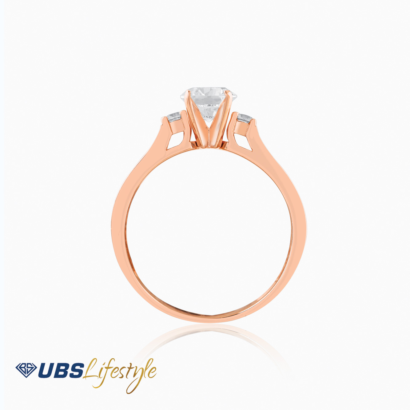 UBS Cincin Emas Solitaire - Cc15971 - 17K