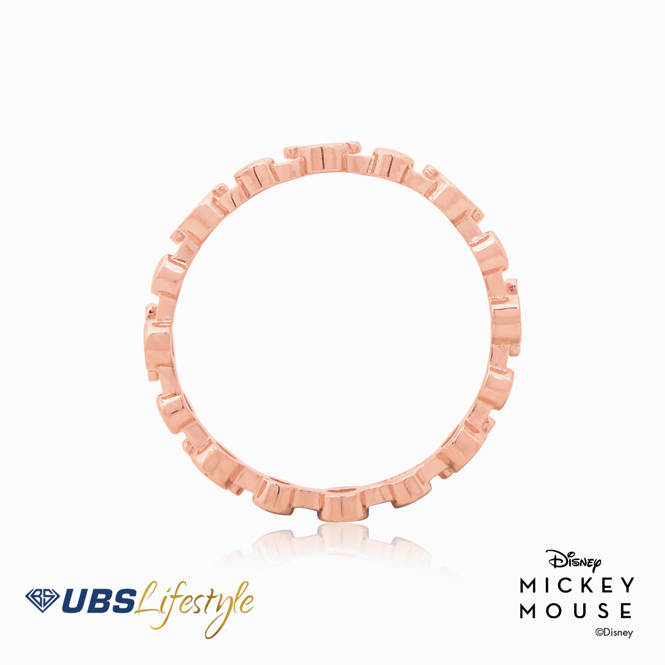 UBS Cincin Emas Disney Mickey  Mouse - Ccy0110 - 17K