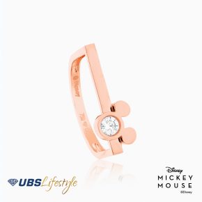 UBS Cincin Emas Disney Mickey Mouse - Ccy0140R - 17K