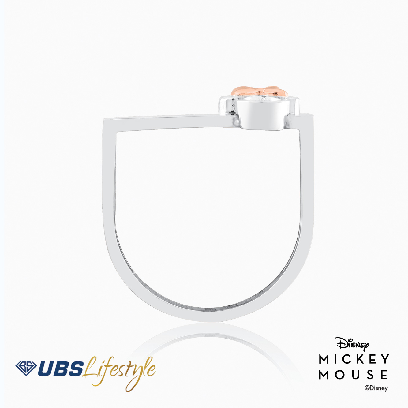 UBS Cincin Emas Disney Minnie Mouse - Ccy0141W - 17K