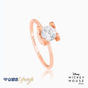 UBS Cincin Emas Disney Mickey Mouse - Ccy0142R - 17K