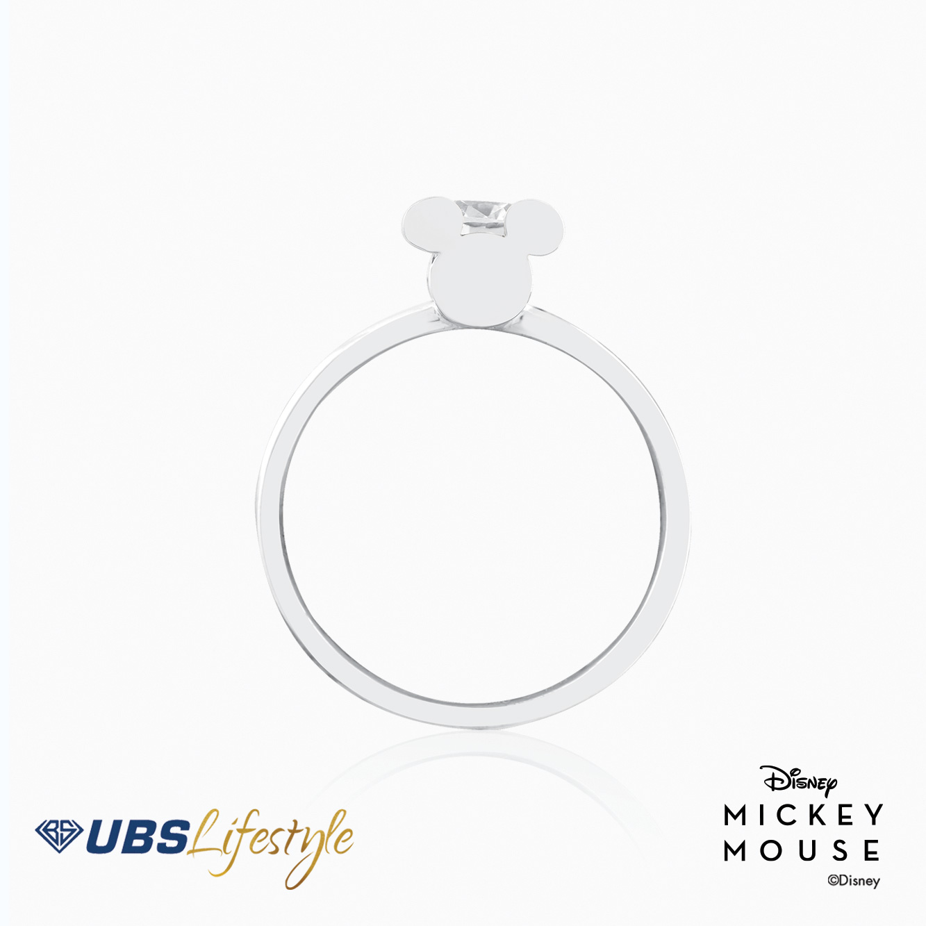 UBS Cincin Emas Disney Mickey Mouse - Ccy0142W - 17K