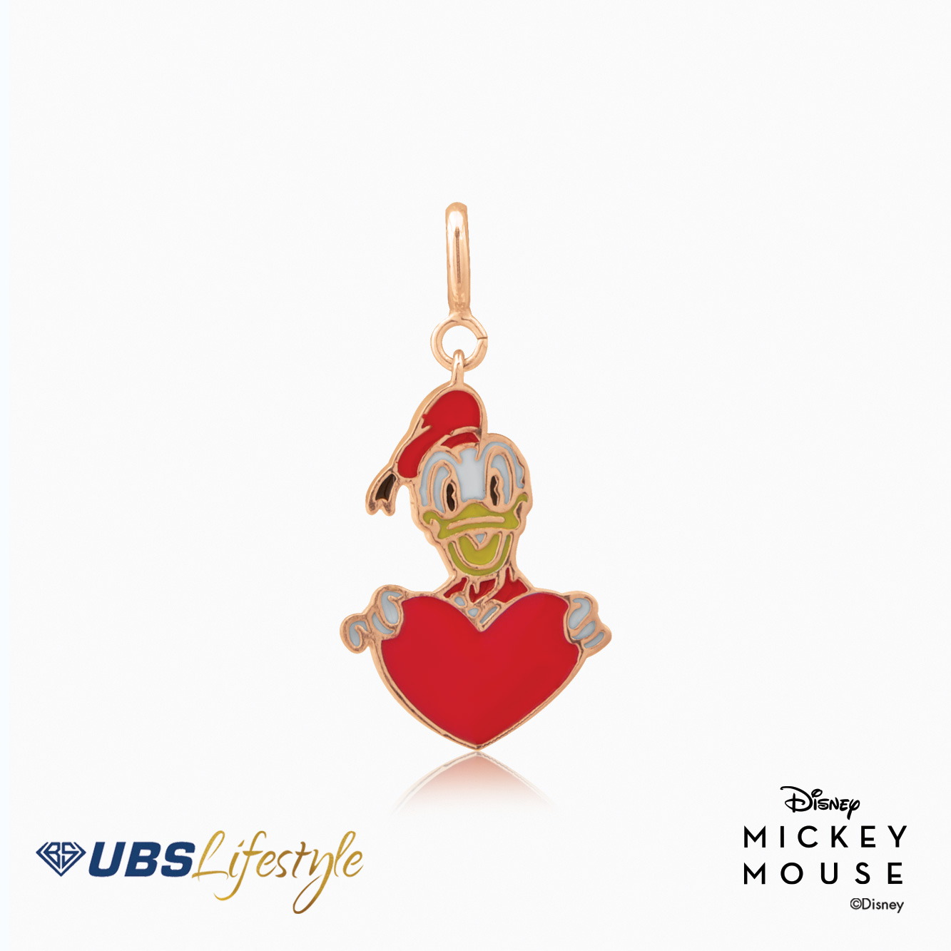 UBS Liontin Emas Disney Donald Duck - Cmy0053 - 17K