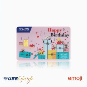 UBS Logam Mulia Emoji Happy Birthday Edition 0.5 Gr