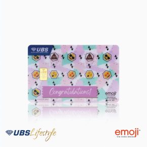 UBS Logam Mulia Emoji Congratulations Edition 0.5 Gr