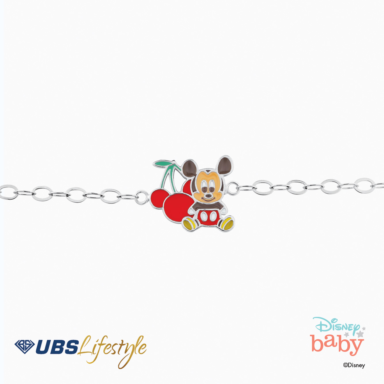 UBS Gelang Emas Anak Disney Mickey Mouse - Kgy0063 - 17K