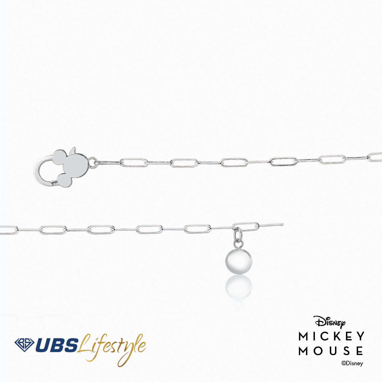 UBS Gelang Disney Mickey Mouse - Kgy0071 - 17K