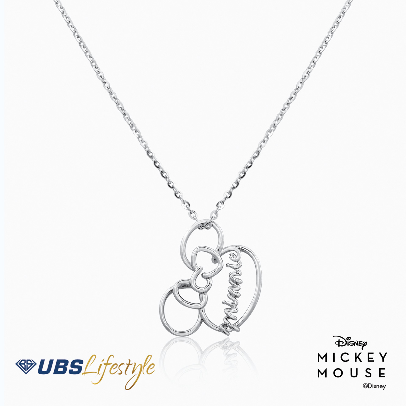 UBS Kalung Emas Disney Minnie Mouse - Kky0258 - 17K