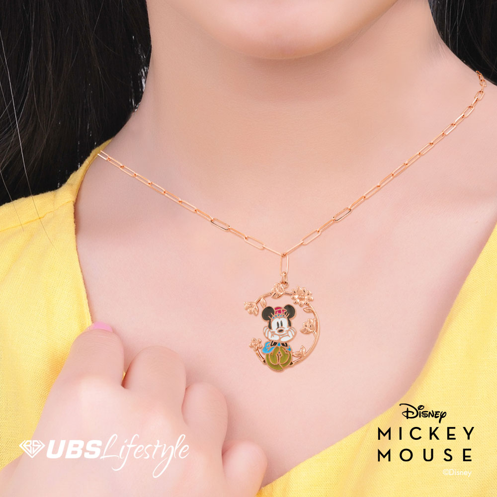 UBS Kalung Emas Disney Minnie Mouse - Kky0281 - 17K