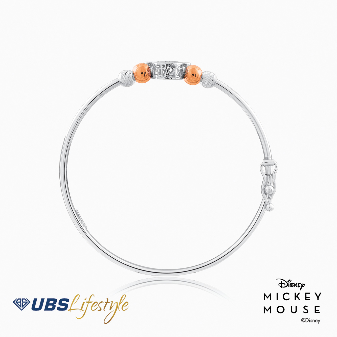 UBS Gelang Emas Bayi Disney Mickey & Minnie Mouse - Vgy0096 - 17K