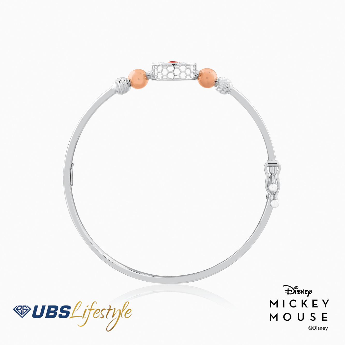 UBS Gelang Emas Bayi Disney Mickey Mouse - Vgy0097- 17K