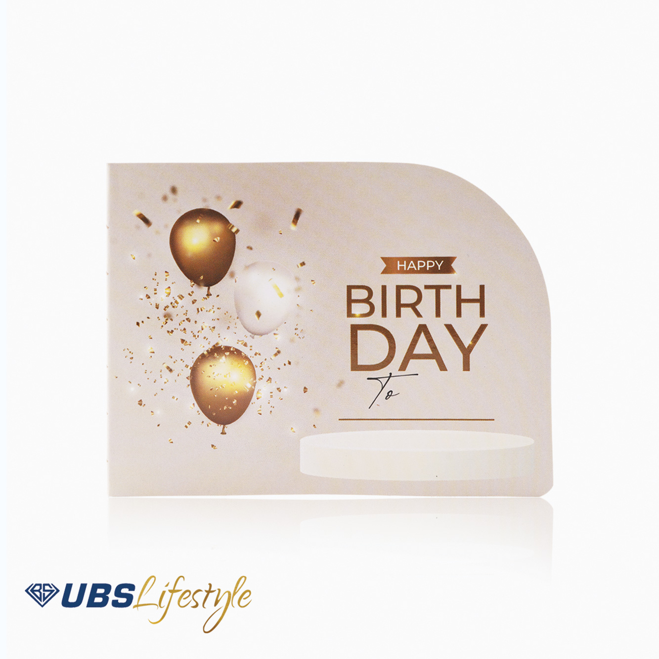 Kartu Ucapan UBS Lifestyle Edisi Birthday - Yakkk0482