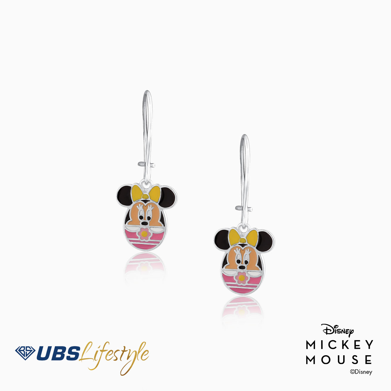 UBS Anting Emas Anak Disney Minnie Mouse - Aay0067 - 17K