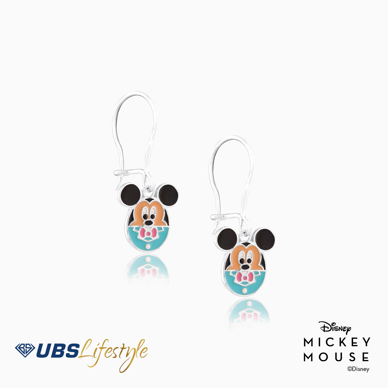 UBS Anting Emas Anak Disney Mickey Mouse - Aay0068 - 17K